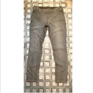 EUC Michael Kors Grey ( gray) skinny jeans size 8